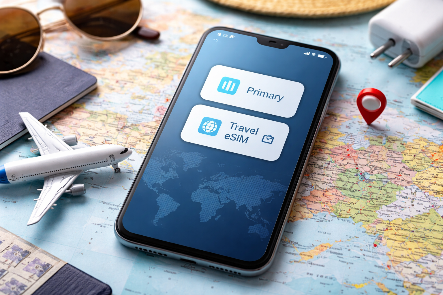 International Travel Data Dual-SIM Hack: Keep Your Main Line, Add an eSIM