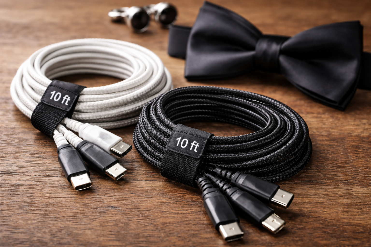 10-Foot USB-C Charging Cables (2-Pack)