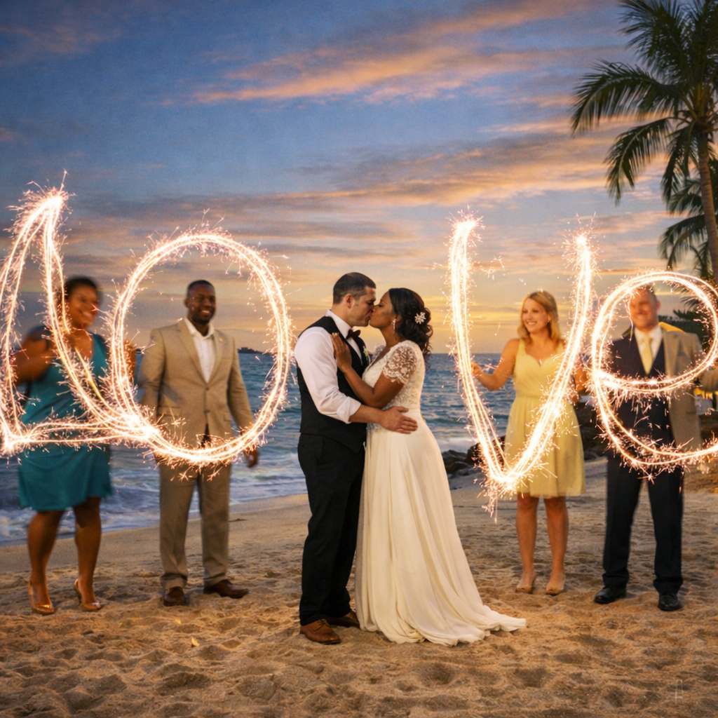 Wedding Sparklers (Long-Burn, Photo-Friendly)